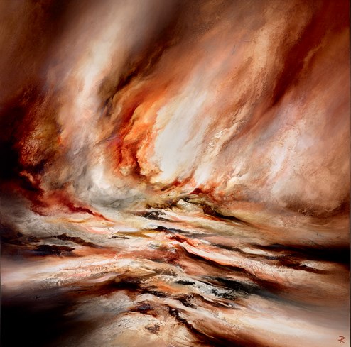Light Seduction by Chris and Steve Rocks - Original Painting on Box Canvas